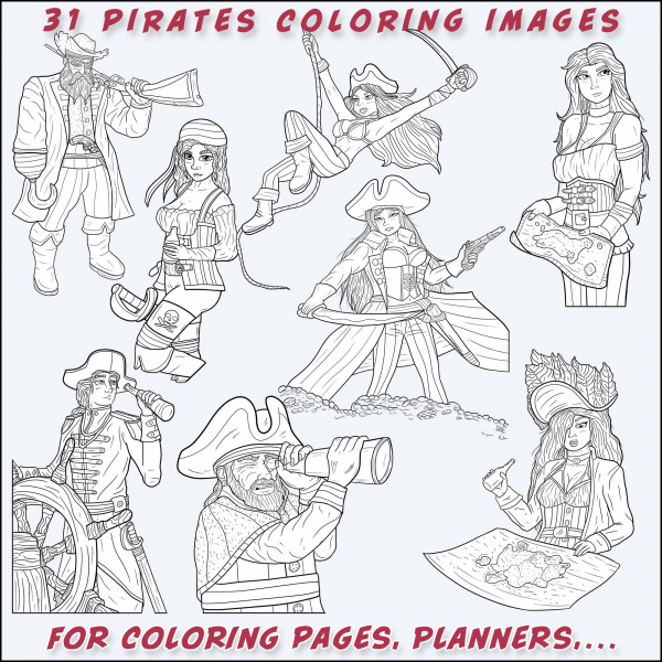 Pirates Characters